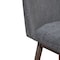 Armen Living Basila Swivel Counter Stool in Gray Oak Wood Finish with Gray Fabric 840254332232 - alternate 7
